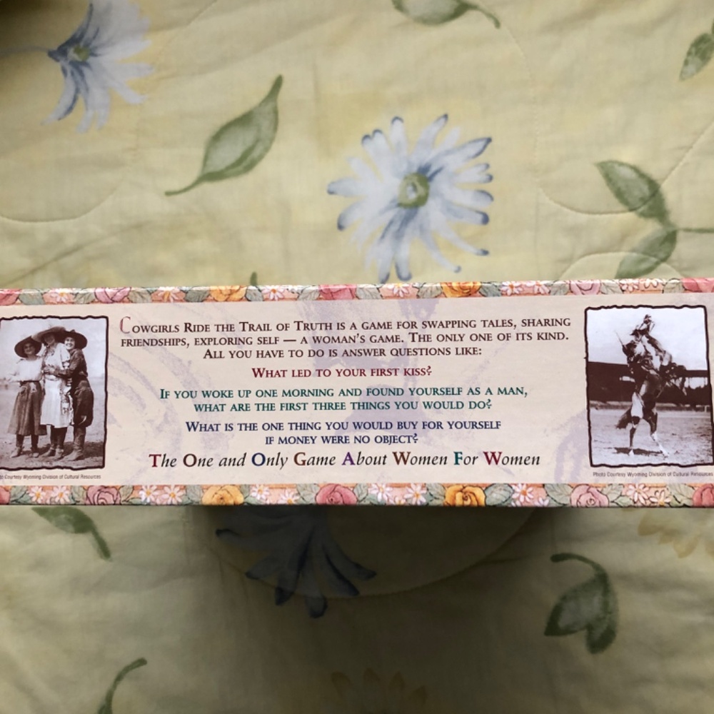 Girlfriends Cowgirls Ride the Trail of Truth Board Game - Picture 8 of 8
